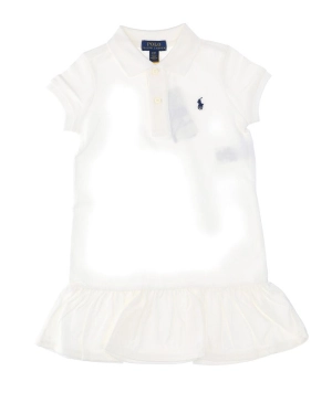 Ralph Lauren Kids Logo Embroidered Polo Shirt Dress