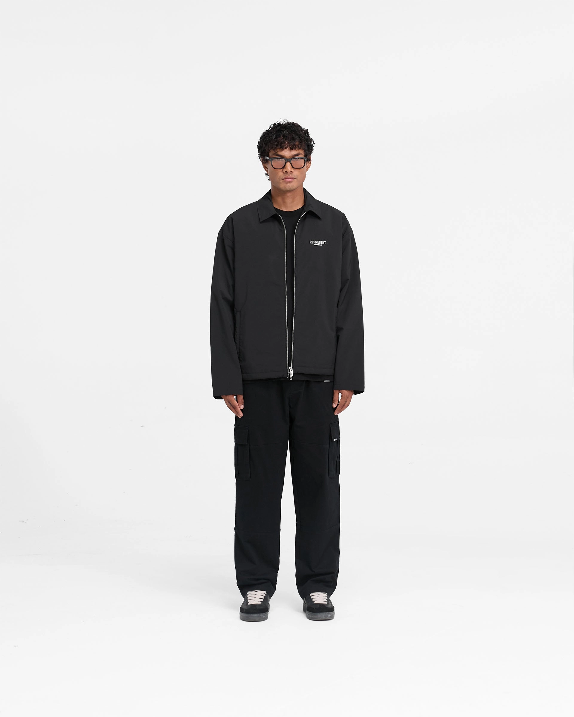 Represent Owners Club Coach Jacket - Black