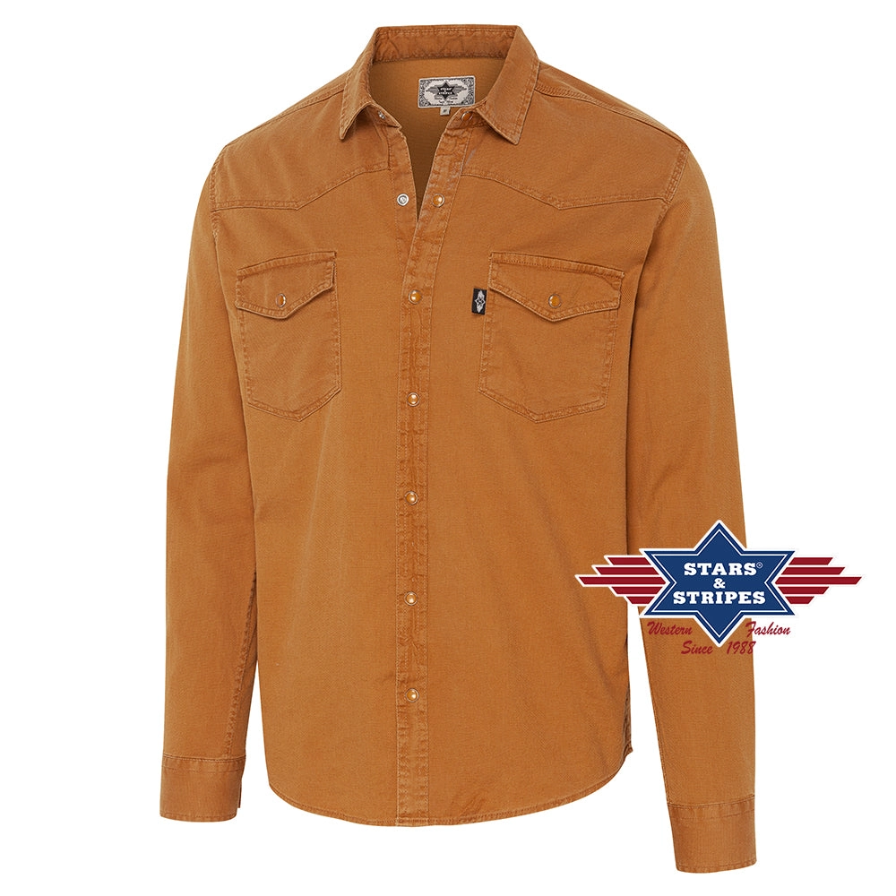S&S Daniel Brown Men's Western Shirt