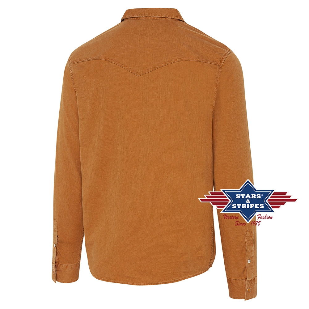 S&S Daniel Brown Men's Western Shirt