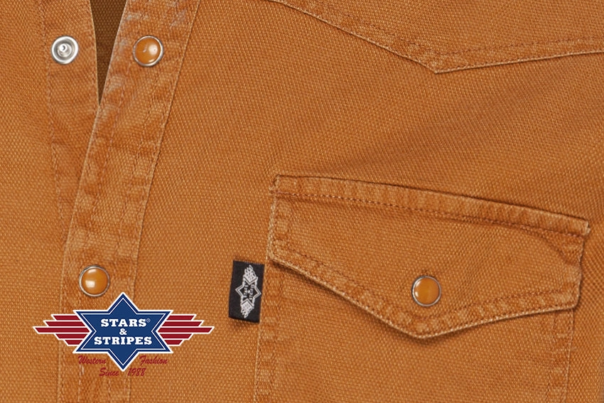 S&S Daniel Brown Men's Western Shirt
