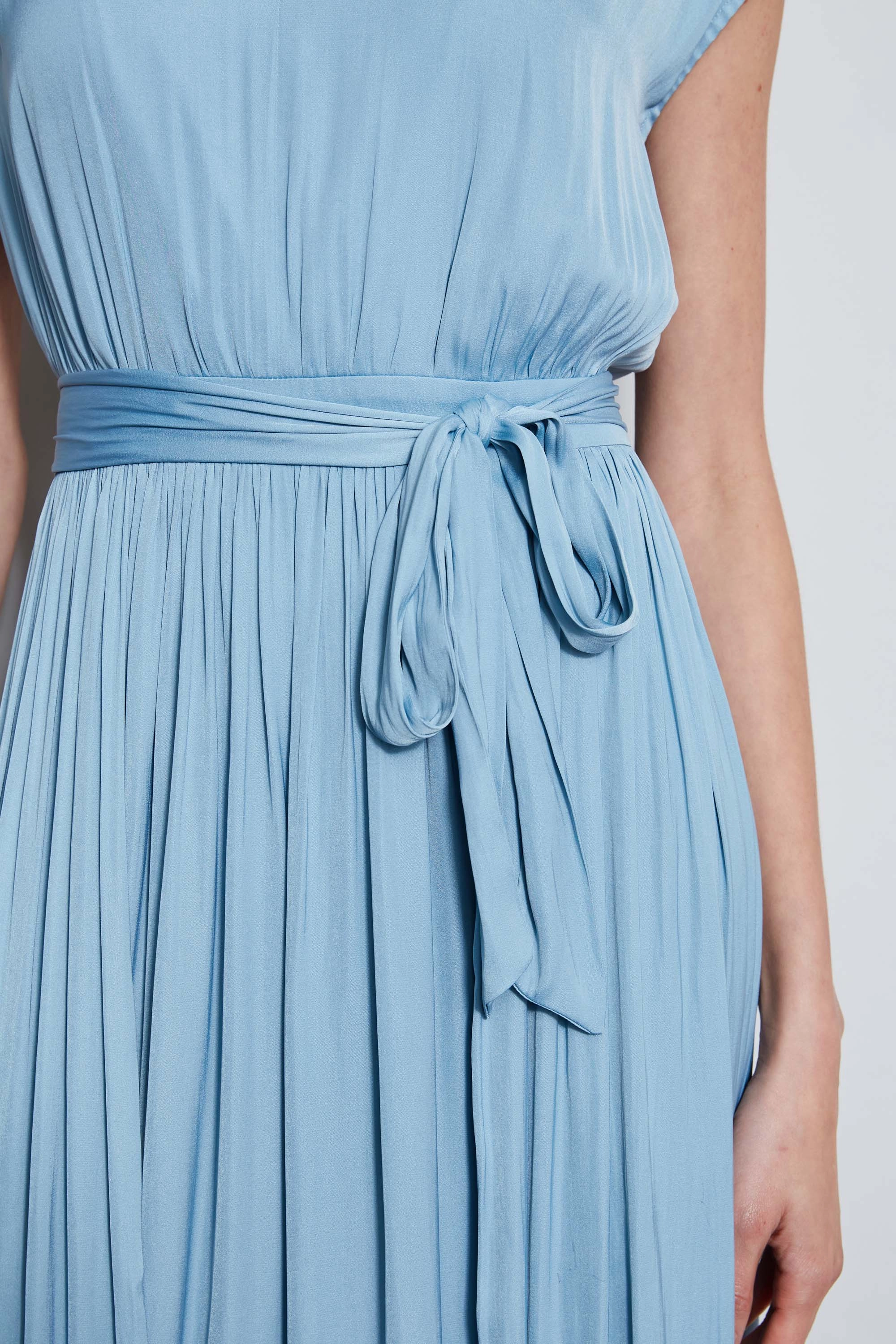 T-Tahari Pleated Jumpsuit