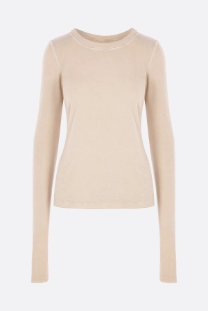 Tata long-sleeve t-shirt in rib jersey