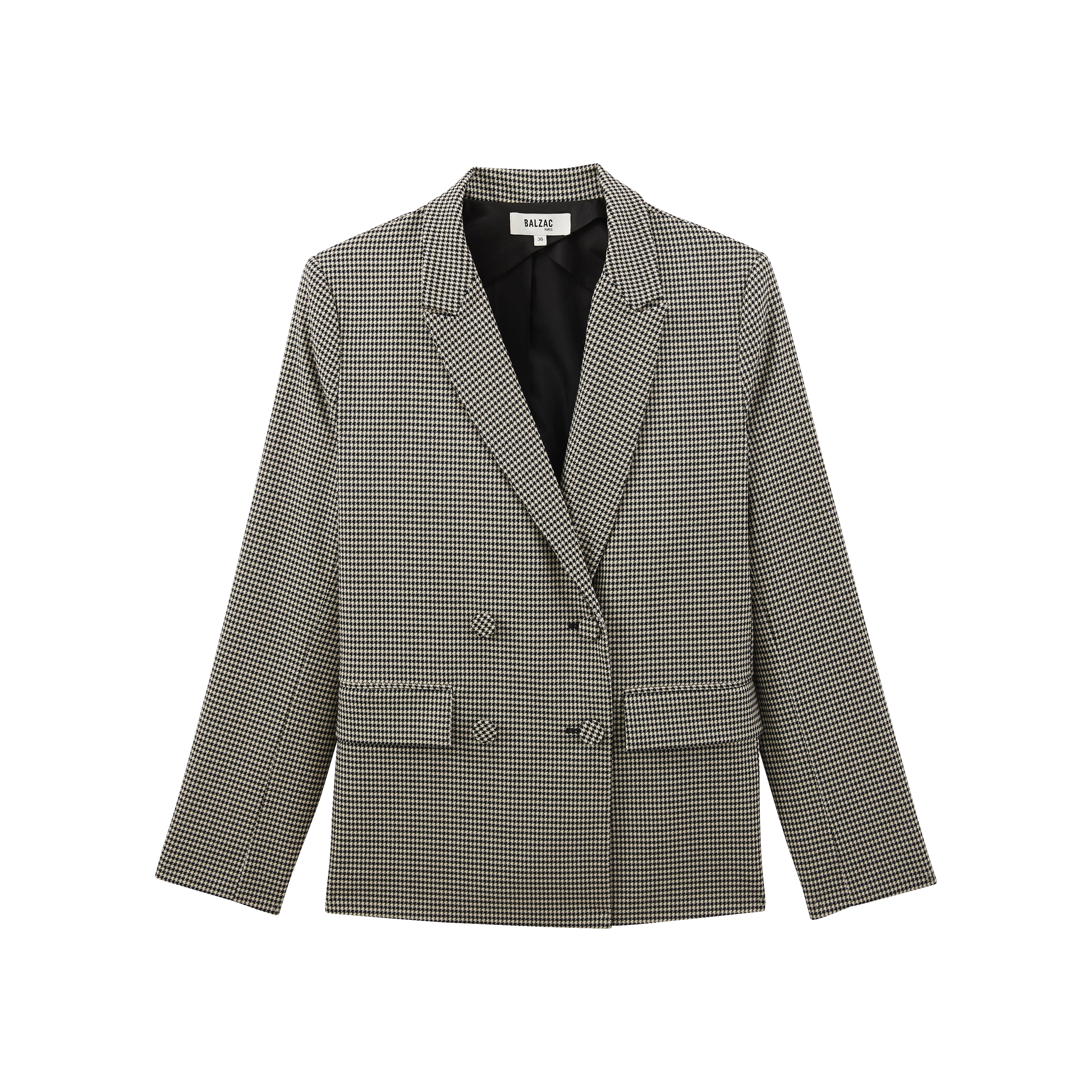 Veste Naël pied-de-poule