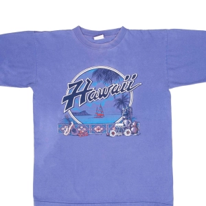 VINTAGE HAWAII GRAPHIC TEE SHIRT  1990S SIZE LARGE