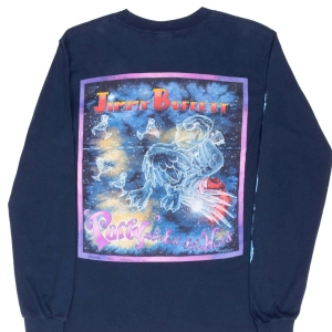 VINTAGE JIMMY BUFFETT PARTY AT THE END OF THE WORLD 2006 L/S TEE SHIRT SMALL