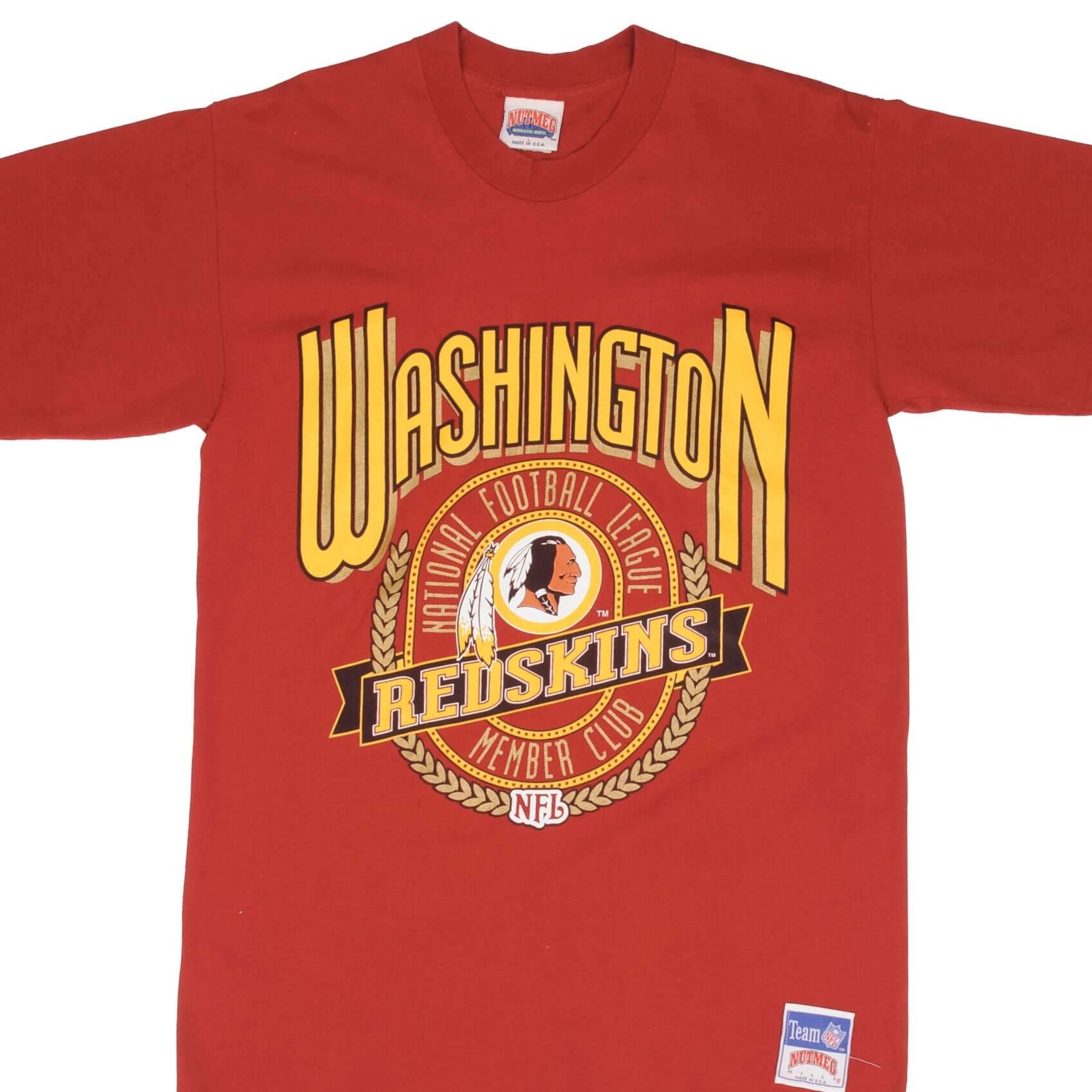 VINTAGE NFL WASHINGTON REDSKINS 1990S TEE SHIRT SIZE MEDIUM MADE IN USA