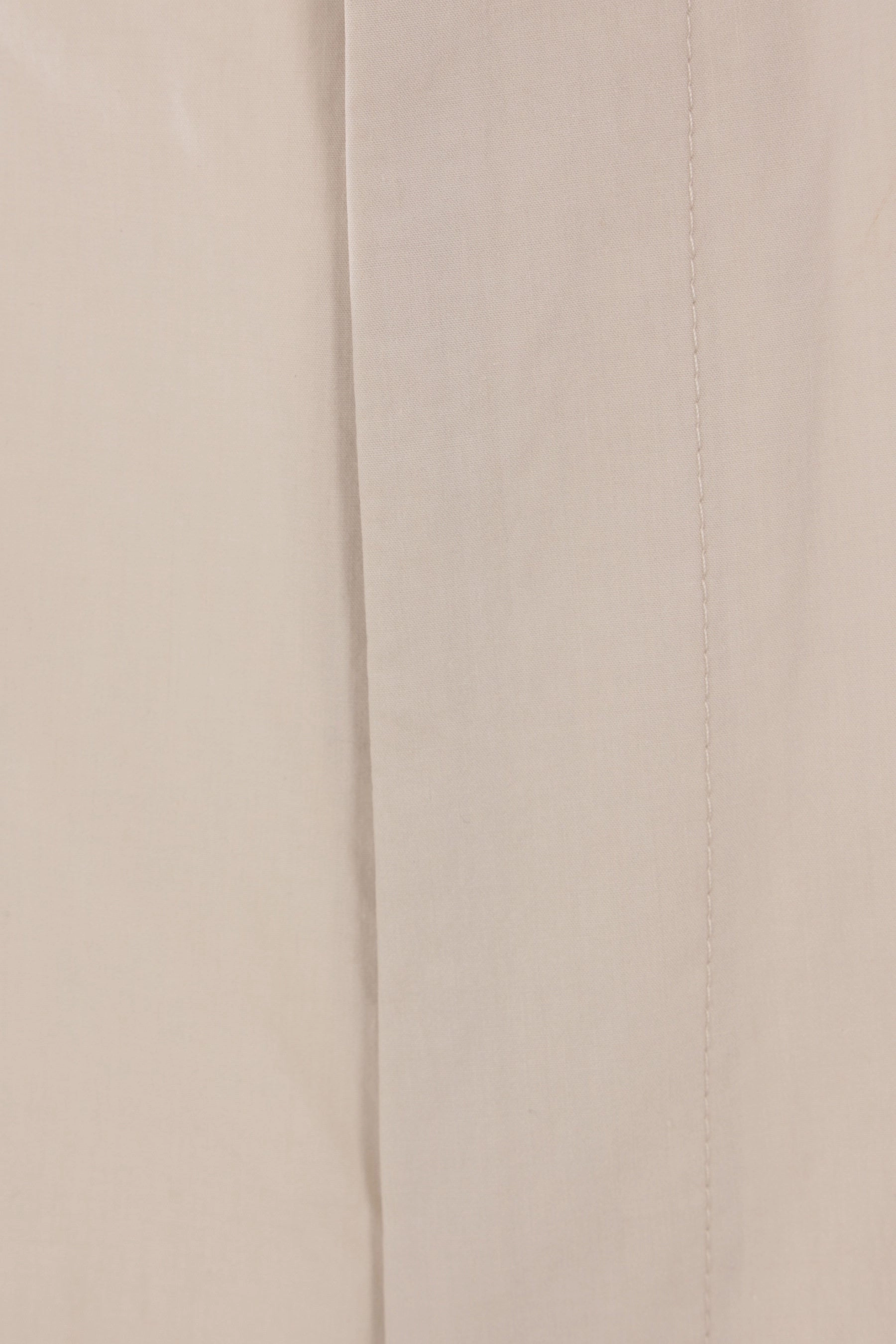 wide-leg trousers in cotton blend